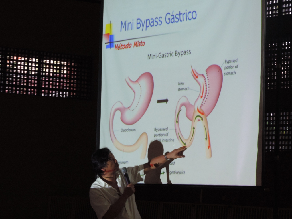 Dr. Milton Ogawa explicou a técnica da cirurgia