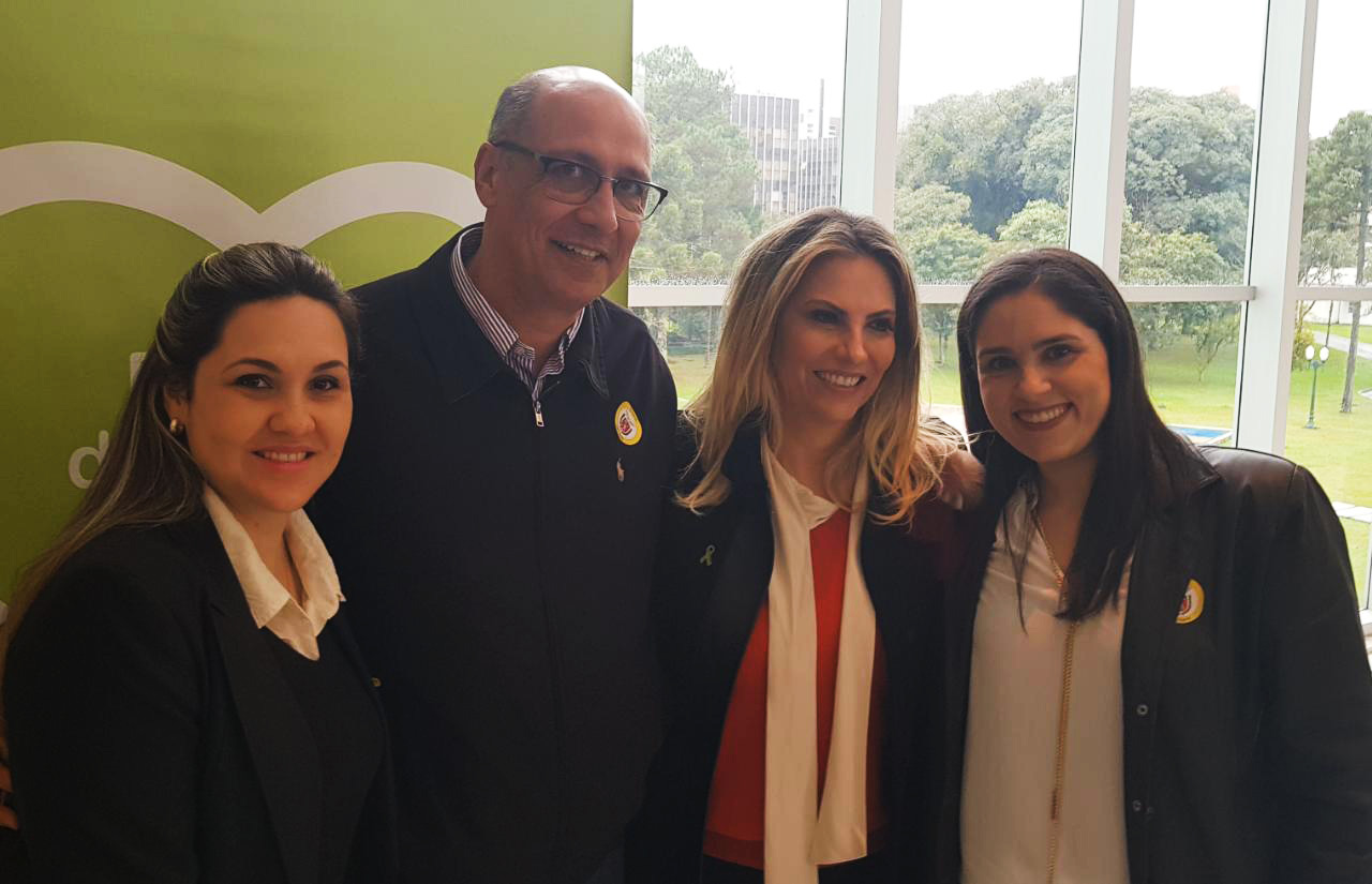 Denise Lonni, Julio Batista, Cida Borghetti e Elida Cardoso