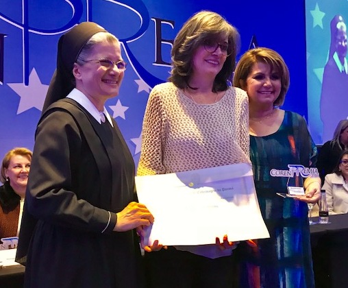 Irmã Elvira M. Lawand, Rosana Medeiros e Simone Peruzzo