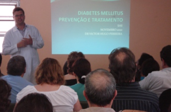 Participantes esclarecem dúvidas sobre diabetes